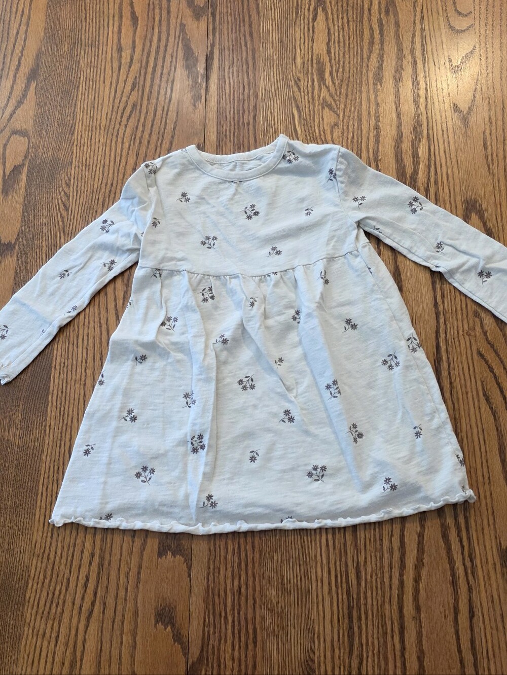 Little Co Organic Lauren Conrad Boho 4t Long Sleeve Floral Knit Dress
